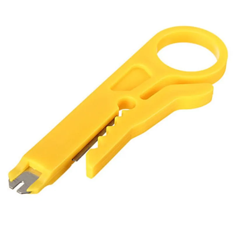 

1X Useful Convenient Punch Down Network UTP Cable Cutter Stripper Mini Plier