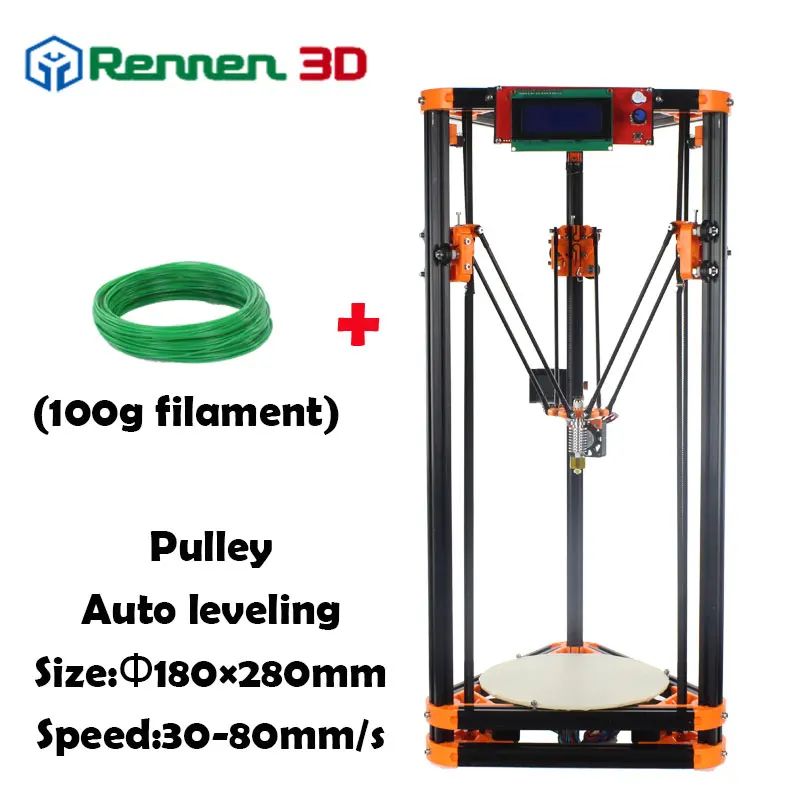 3 D дешевые Delta 3D-принтеры LX auto level мини коссель росток RepRap Prusa 3d-printer машины впрыска