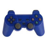 Синий Cewaal беспроводной геймпад для sony Playstation 3 PS3 игровой контроллер Dualshock двойной шок джойстик геймпад - Цвет: Синий