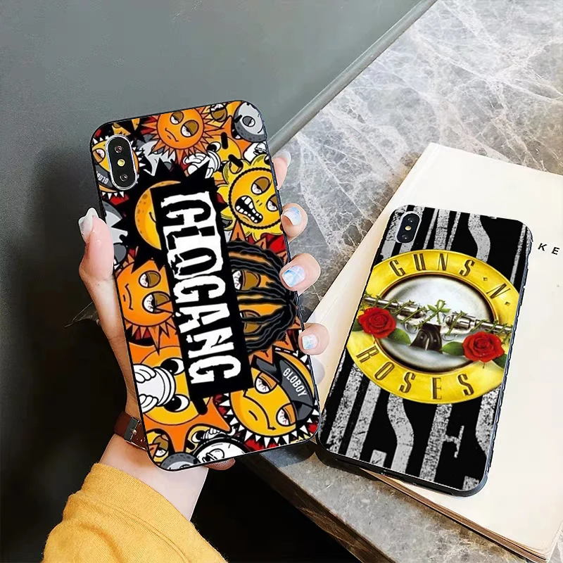 Силиконовый чехол Glo Gang And Chief Keef для iPhone 5 5S 6 6S Plus 7 8 11 Pro X XS Max XR|Бамперы| |
