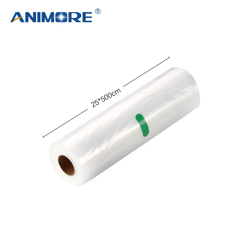 Вакуумный упаковщик ANIMORE 25x500 пакеты для хранения продуктов 2 рулона