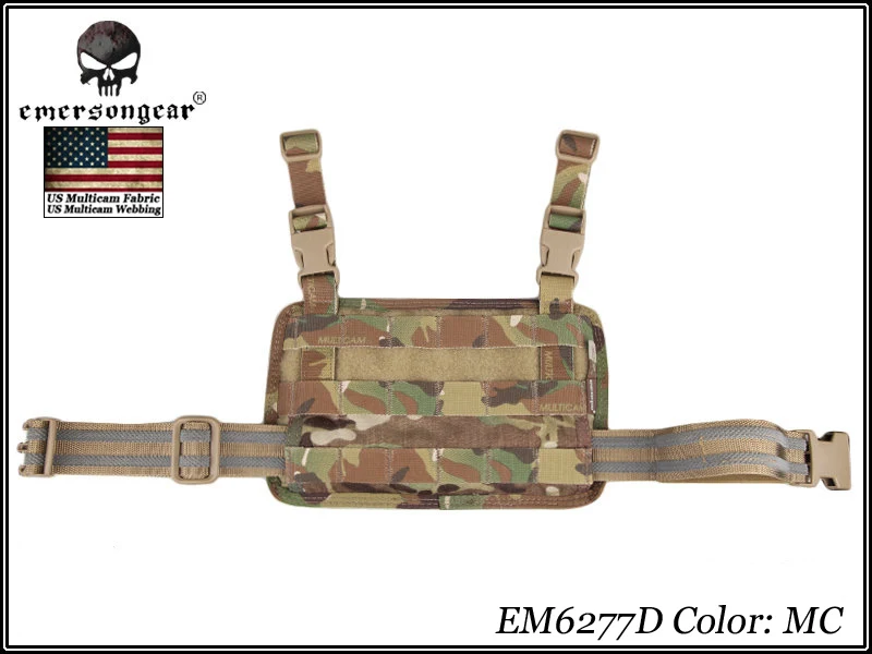 MC EMERSONGEAR модульная Rife ножная панель чехол тактический Molle Drop Leg Pouch охотничий пистолет кобура инструменты Molle Pouch EM6277 - Цвет: MC