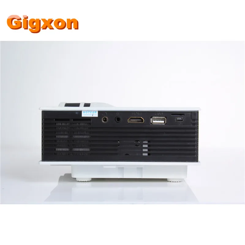 Gigxon-G40 + LED Проектор UC40 3D Мини Пико портативный Домашний Кинотеатр проектор