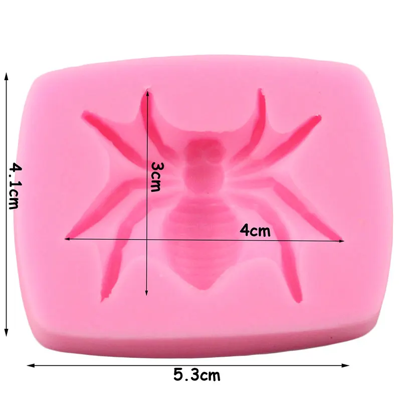 Sugarcraft паук силиконовая форма помадка форма для украшения торта инструменты Кухонная формочка для шоколада форма для выпечки