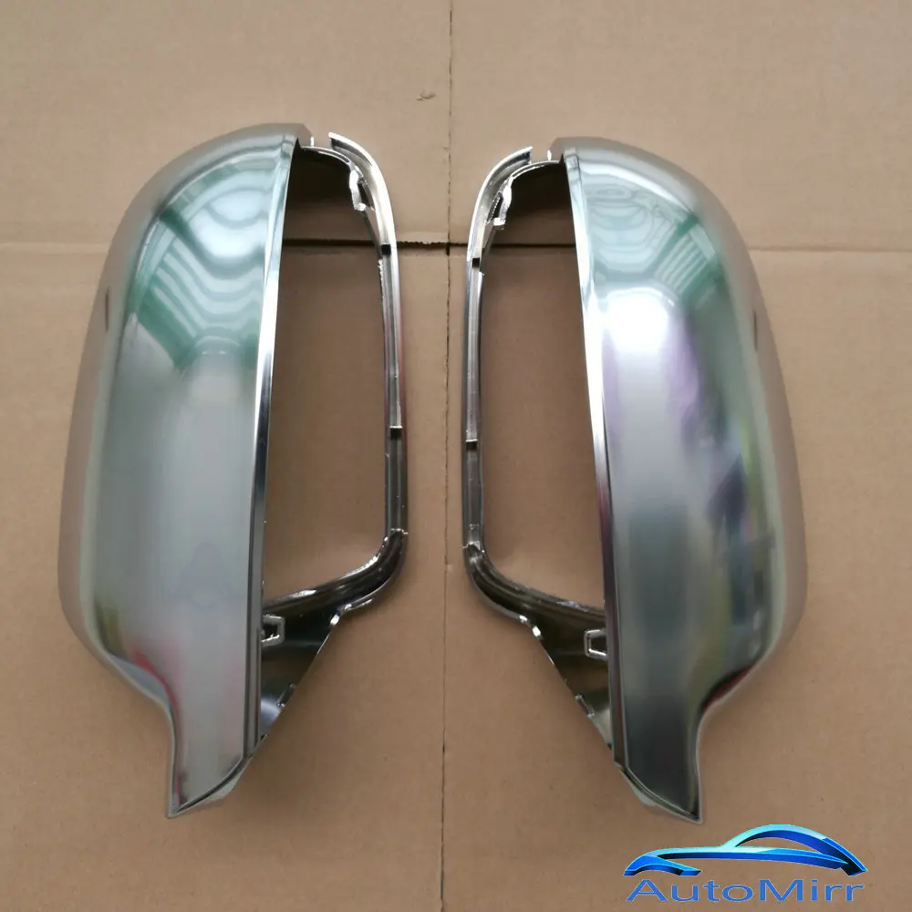 Kibowear для Audi A3 8P A4 A5 S5 B8.5 RS5 RS4 RS3 сторона боковое зеркало крышки серебристый матовый хром 2012 2013