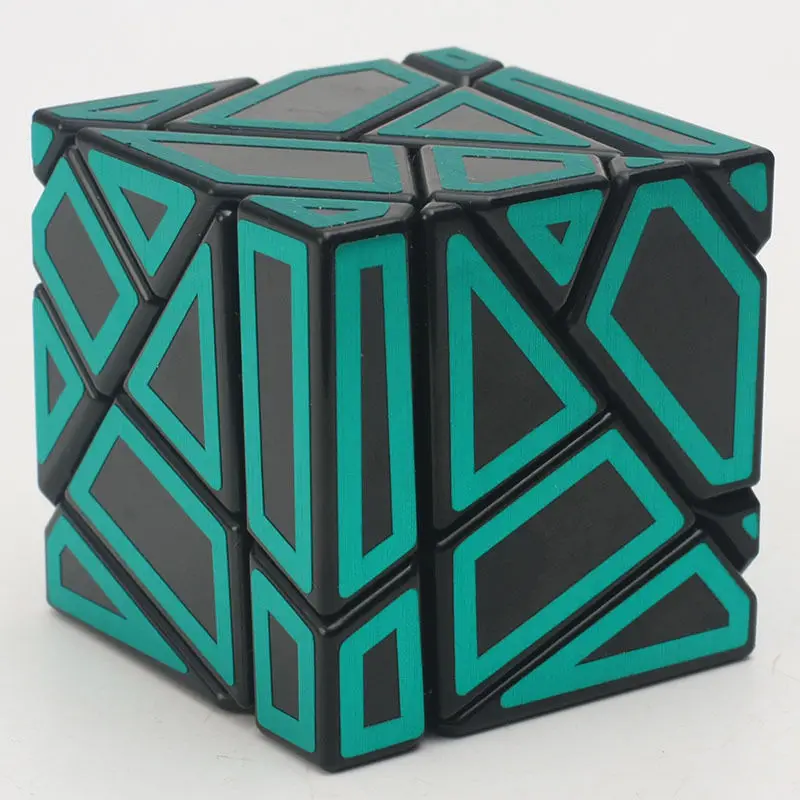 Ghost нестандартный волшебный куб наклейки-пазлы Обучающие игрушки черного и