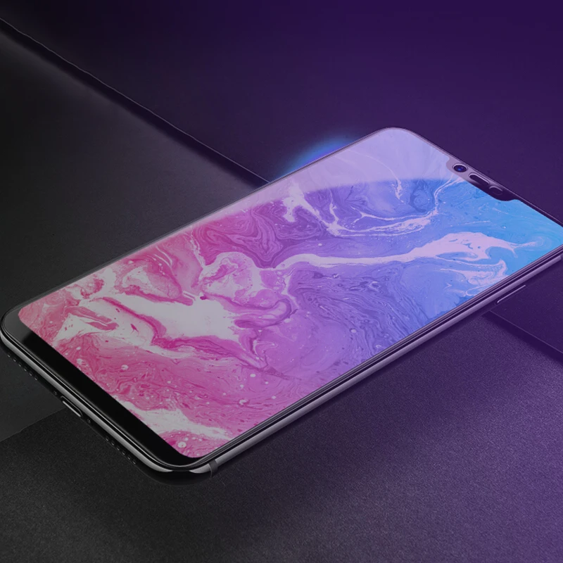 Закаленное стекло EXUNTON 2.5D Защита экрана для OPPO A5 A3S защитная пленка A 3 5 S с черным
