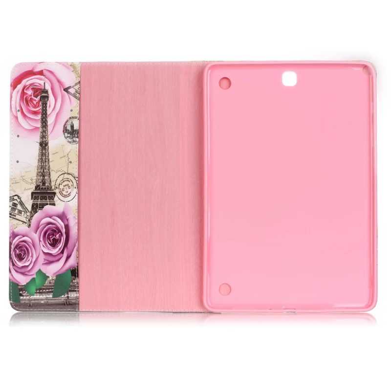 Модный чехол для Samsung Galaxy Tab E 9 6 T560 T561 T565 милый книжка с кошкой пандой и бабочкой SM