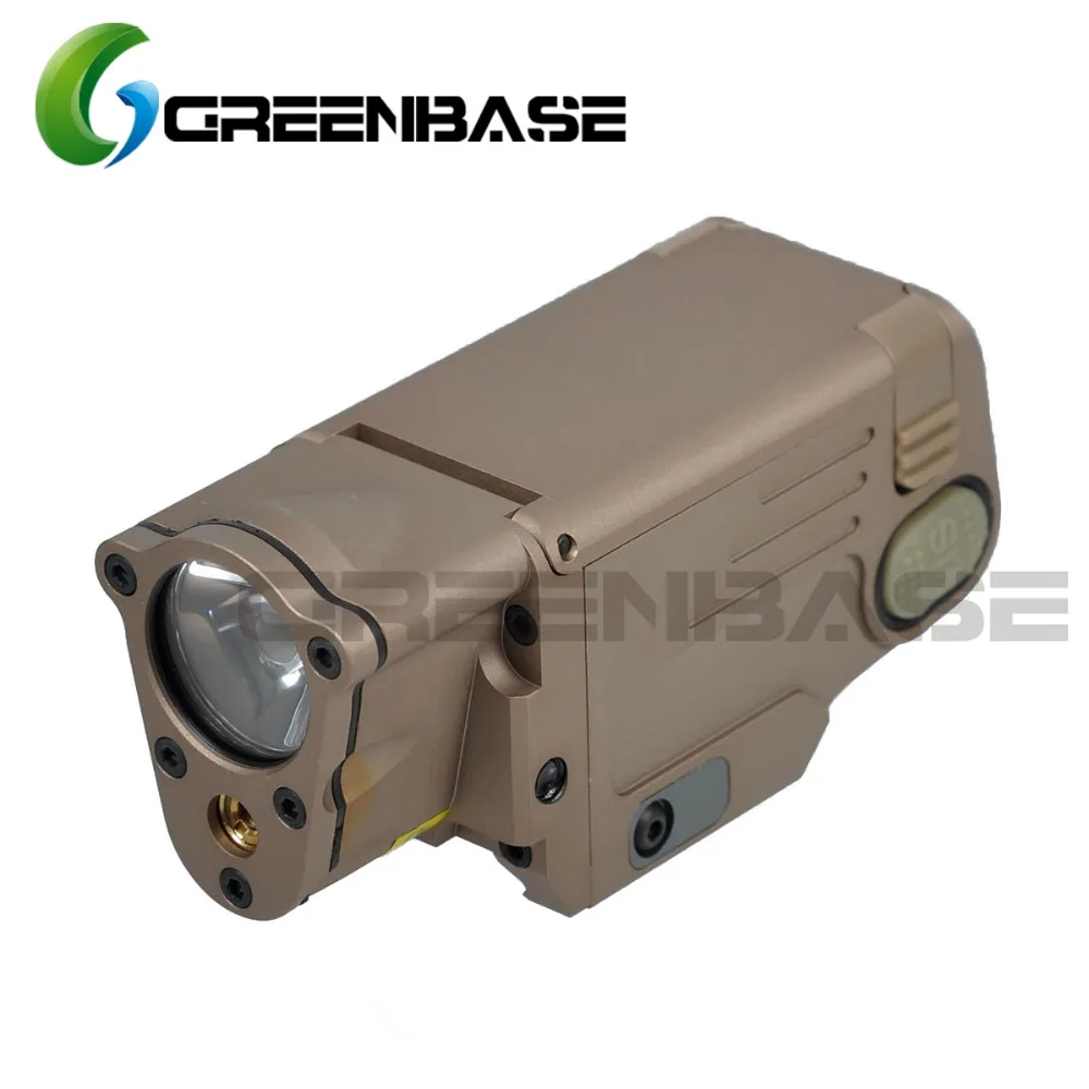 Greenbase ЧПУ Алюминий SBAL-PL Охота фонарик с красным лазером и светодиодный WeaponLight