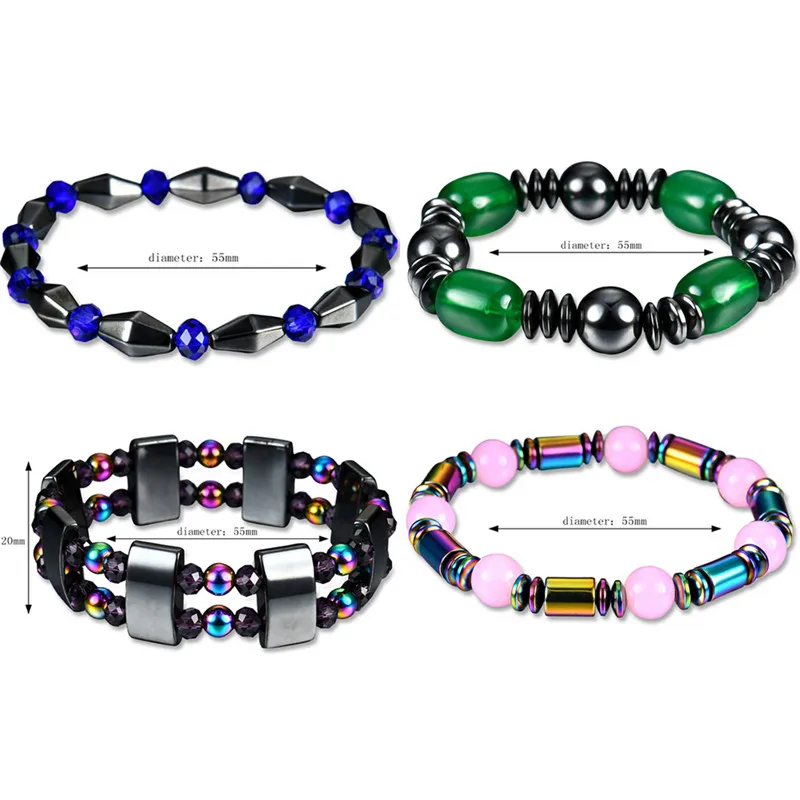 Био магнитный браслет браслеты-шармы забота о здоровье потеря веса витой магнит