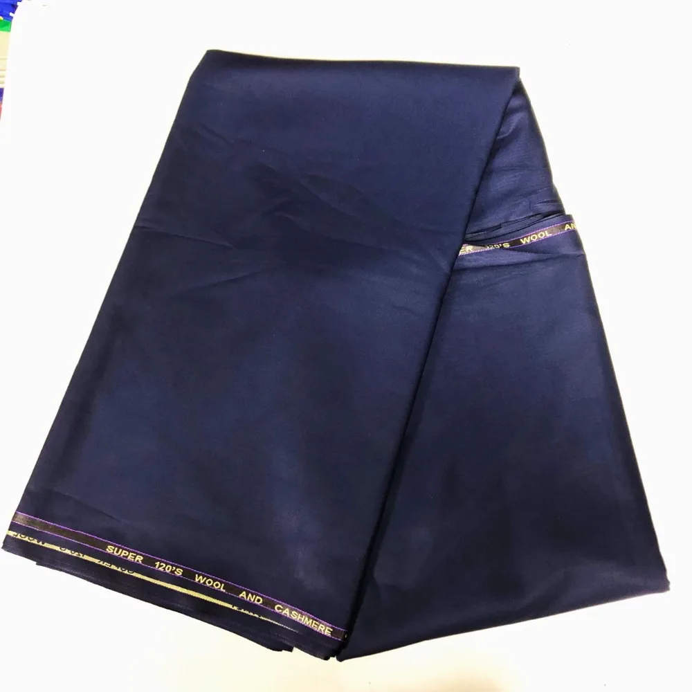 10 Yards African Soft Cashmere Cotton Fabric Material for Men Cloth Plain Polish Garment AK5 | Дом и сад