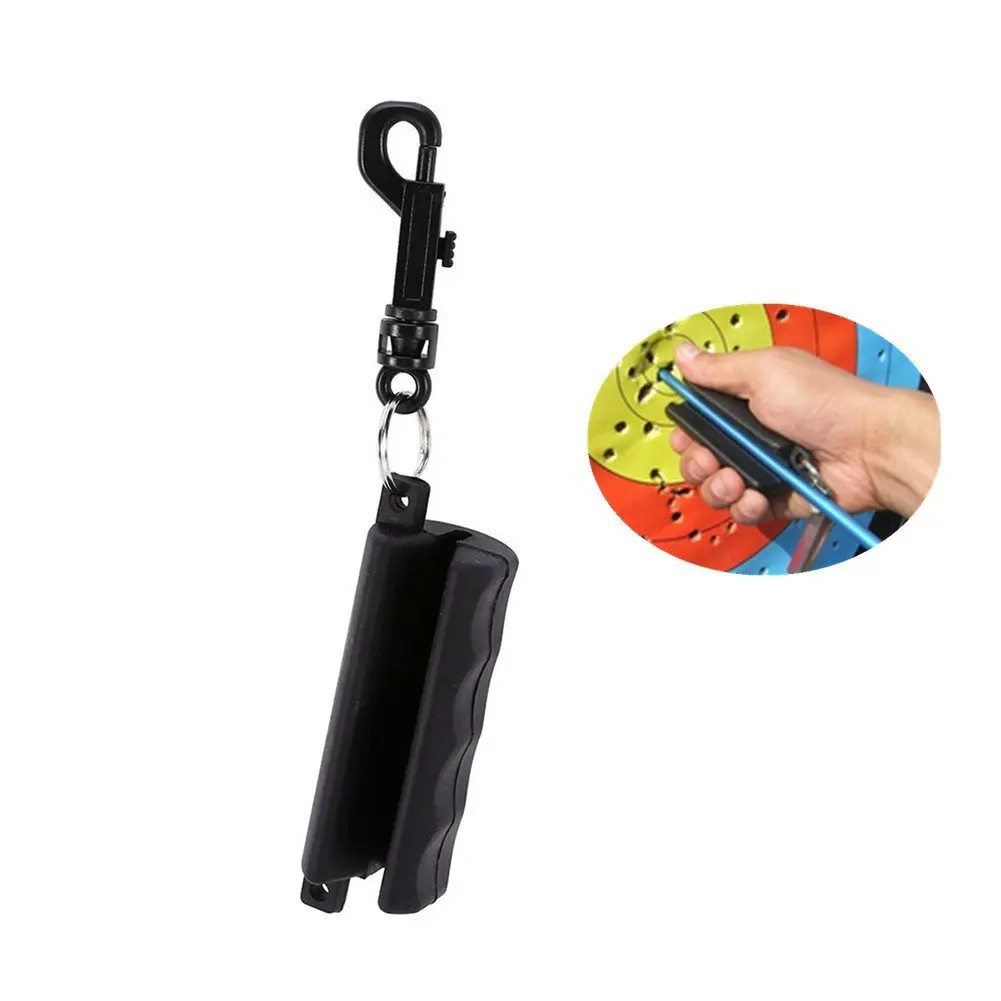 Силиконовый пуллер целевой стрелы для стрельбы из лука брелок ручной охоты с