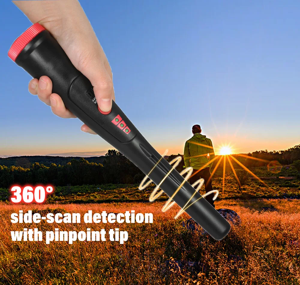 GC-2007 портативный подземный металлоискатель Pinpointer контактный указатель детектор золота Охотник за сокровищами автоматическая Настройка светодиодный индикатор