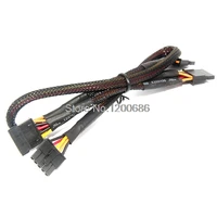 88cm psu cable kit sata wire harness premium individually sleeved sata cable wire harness