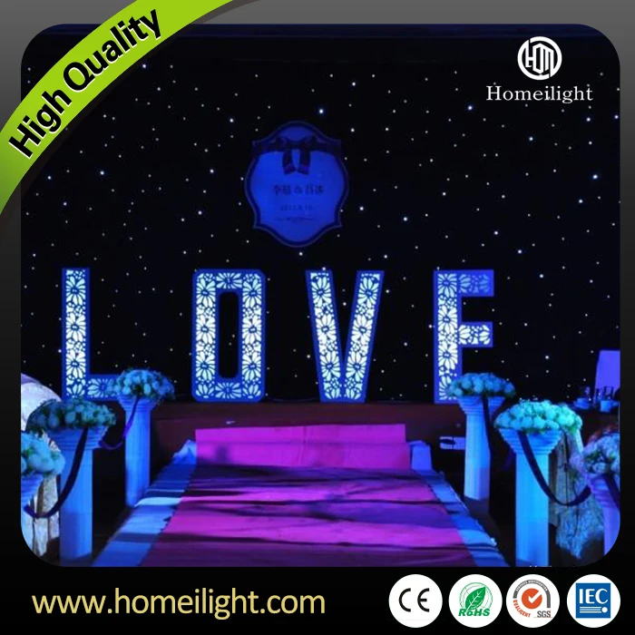 4x6 м Светодиодная звезда ткань синий и белый смешанный цвет занавес для свадебной