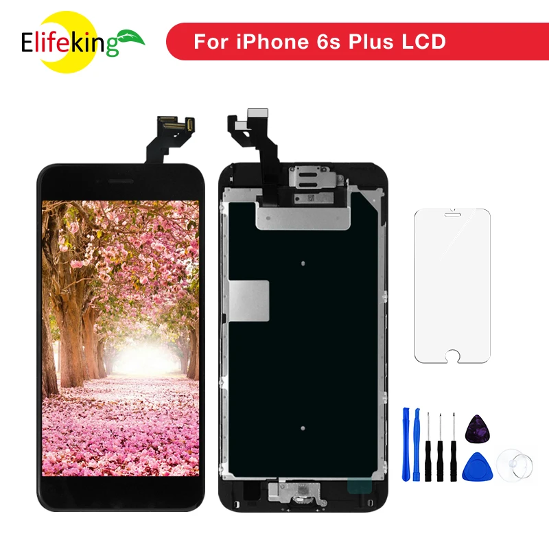 ЖК дисплей 20 шт./лот 100% AAA для iPhone 6s plus сменный сенсорный экран с дигитайзером