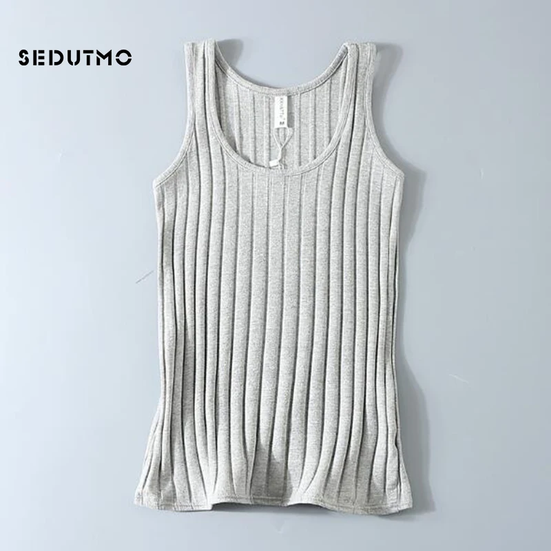 Женская зимняя майка SEDUTMO модель 3XL Сексуальная футболка короткий Эластичный