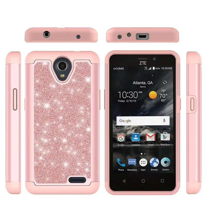 Чехол для телефона ZTE N9139 блестящий чехол 2 в 1 из силикона и поликарбоната Maven 3