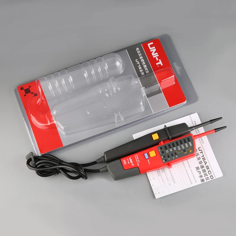 UNI-T UT18B Voltmter 690 В AC DC Напряжение Метр Водонепроницаемый Тест Пера RCD Тестеров