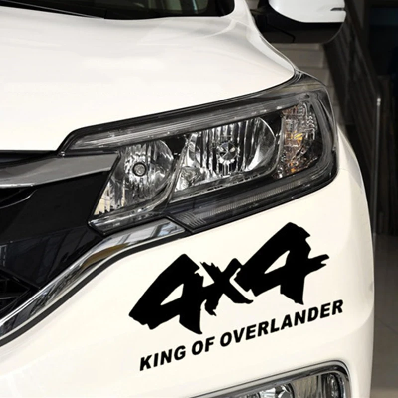 4x4 внедорожник Королевский 4WD автомобильные наклейки креативные автомобильный
