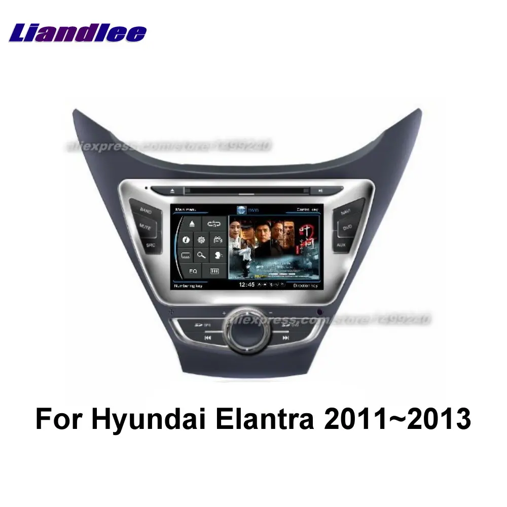 Автомобильный Android мультимедийный для Hyundai Elantra 2011 2012 2013 радио GPS навигационная