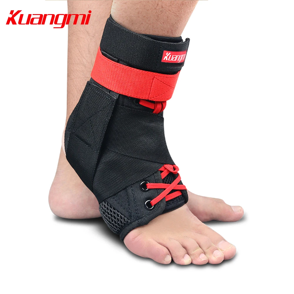 Kuangmi 1 шт. поддержка голеностопа Прямая поставка спортивный бандаж на лодыжку