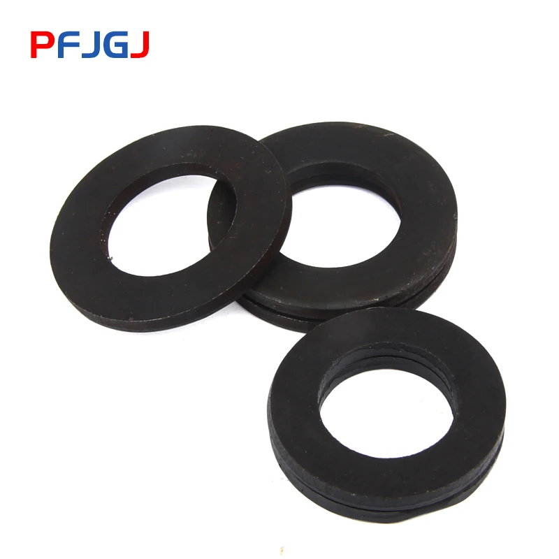 Peng Fa M3M4M5M6M8M10M12 8,8 DIN125 ISO7089 GB97 углеродистая сталь плоская машинная шайба обычная черная шайба мебельные прокладки