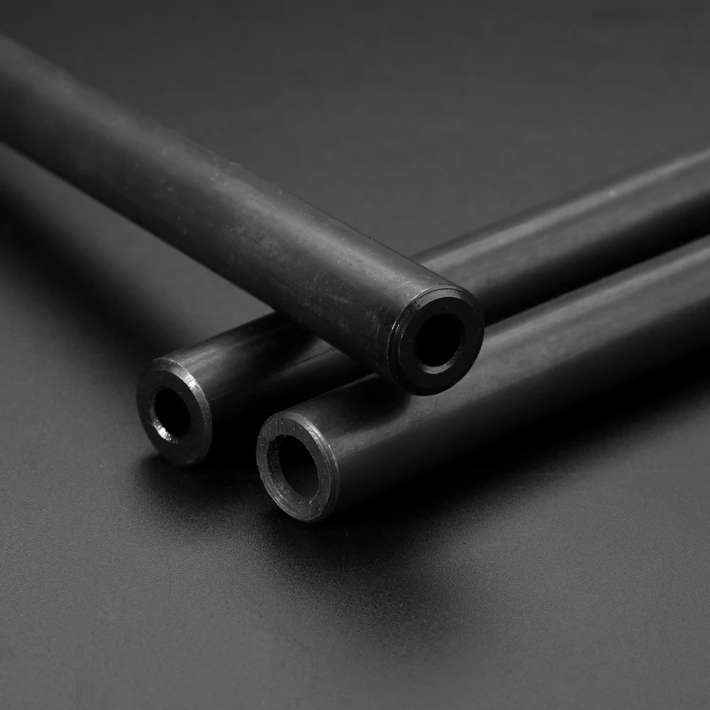 

24mm O/D Round Seamless Steel Pipe Round Hollow Tube Pipe Seamless Tube Piepe for Home DIYprint black