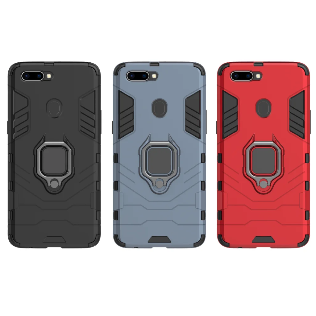 For Oppo A73 A79 A83 phone Case Stand Holder TPU&ampPC Hard Silicone Dual Armor Cover for oppo R11 R11plus R11S R11Splus R15 |