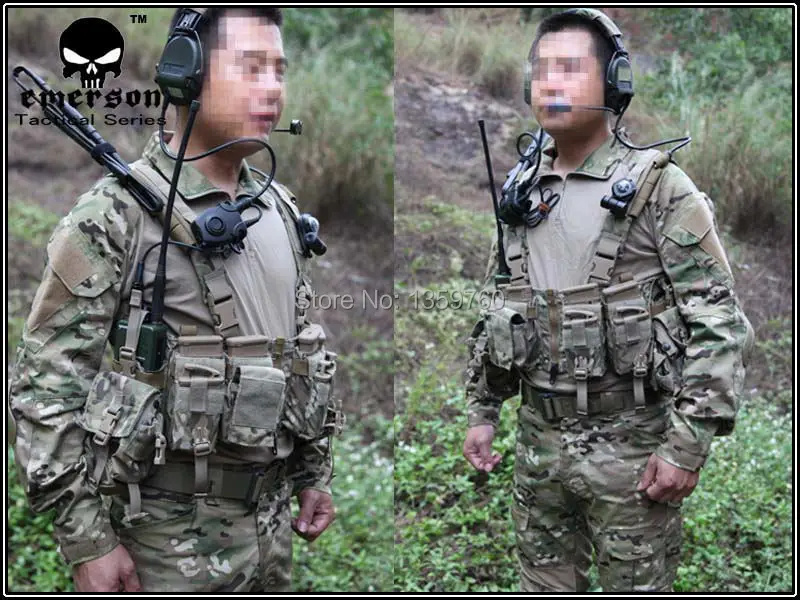 EMERSON Gen2 Боевая рубашка костюмы BDU брюки и прокладки боевая униформа Мультикам