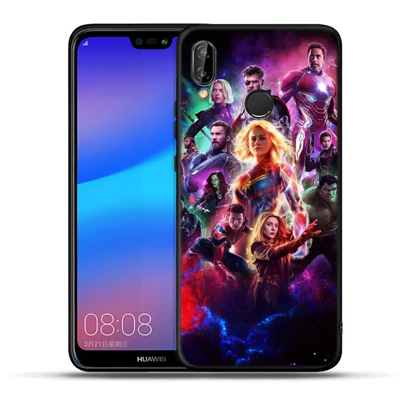 H1212 Чехол для huawei mate 20 10 P30 P20 P10 P9 P8 Lite Pro P Smart чехол Черная пантера Marvel Deadpool Thanos - Цвет: H1212