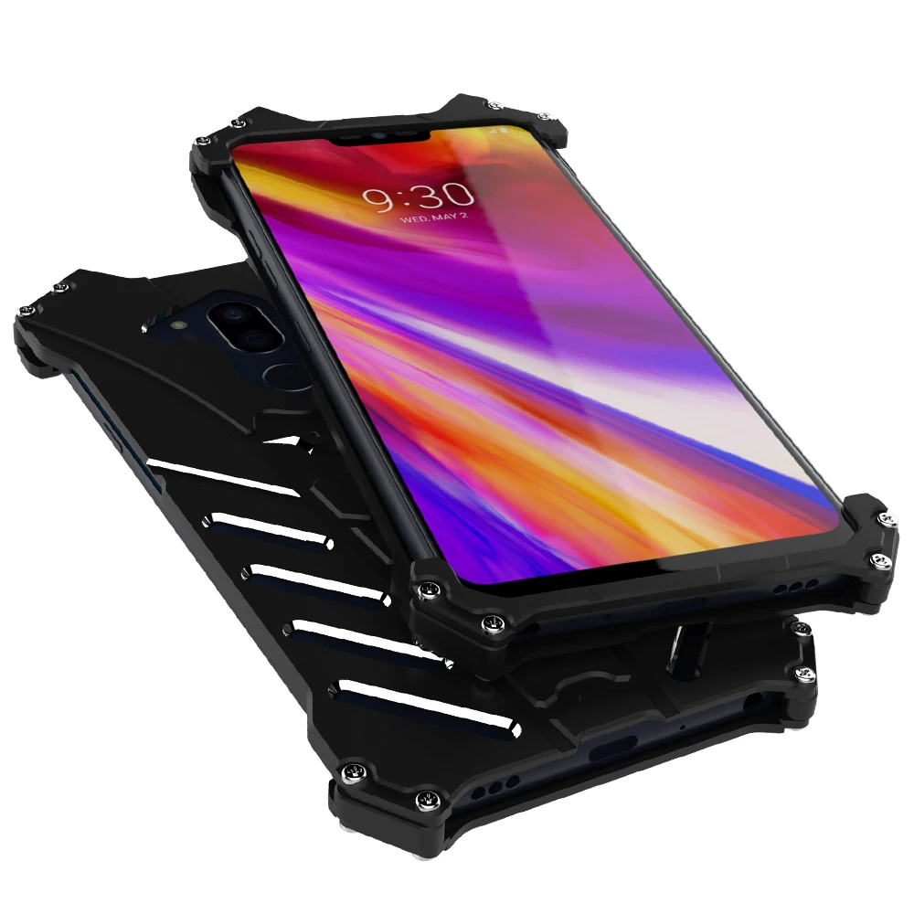 Case for LG V30 BATMAN Luxury Doom Heavy Duty Armor Metal Aluminum CNC Phone Cases For G7 G6 G8 Shockproof Back Cover | Мобильные
