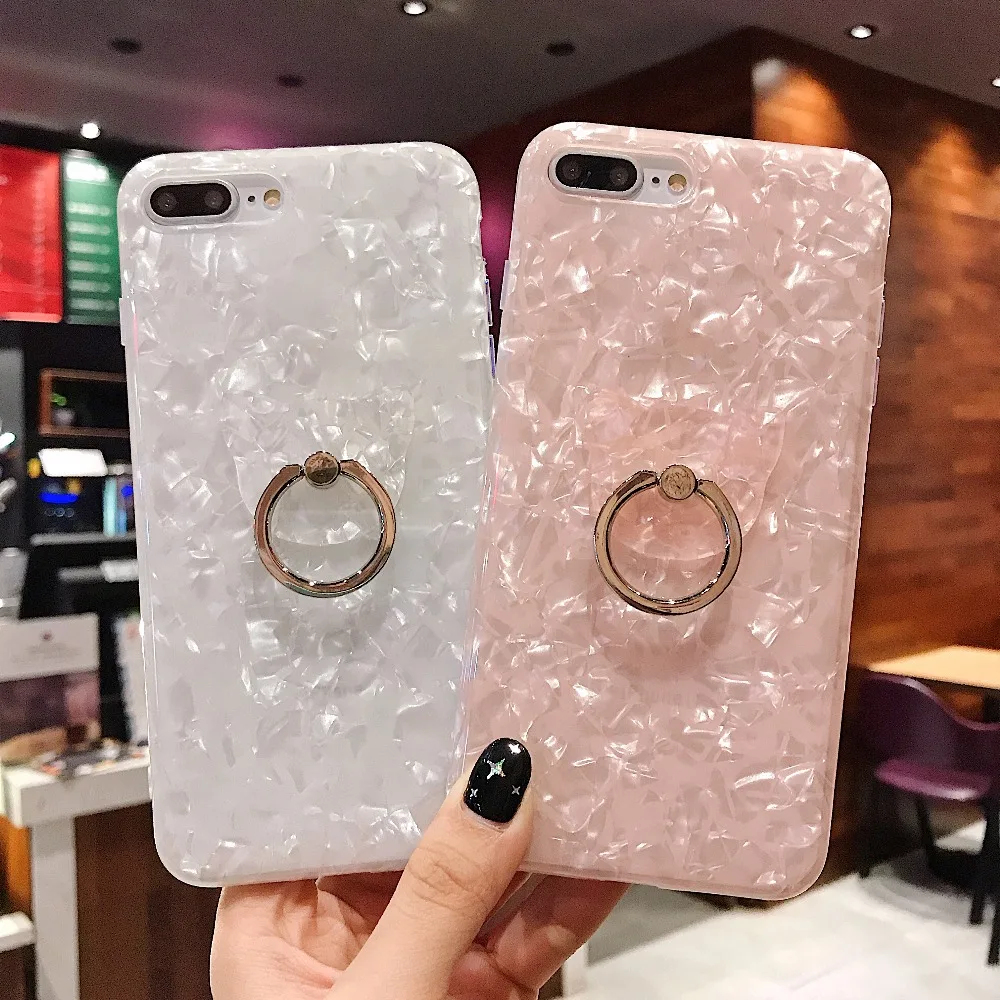 Роскошные в виде ракушки мрамор цепи чехол для huawei P30 pro P20 P20lite P10 mate20 pro honor 20 20i 10 9 lite nova 5 pro 4 3 3i