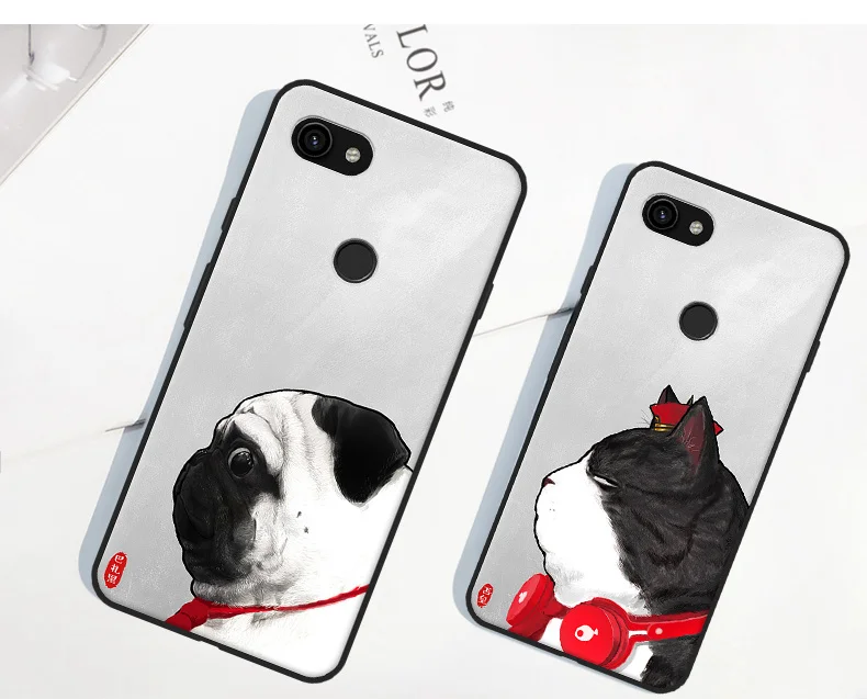 ТПУ чехол для телефона Google Pixel 3a XL 3aXL окрашенные Мультяшные Чехлы для Pixel 3 XL 3XL Lite pixel3XL задняя крышка pixel3A XL