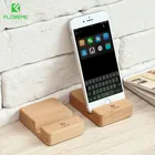 FLOVEME портативный деревянный держатель для телефона для iPhone 11 12 13 Pro Max, универсальная подставка для мобильного телефона, планшета для Xiaomi 12 Samsung Huawei