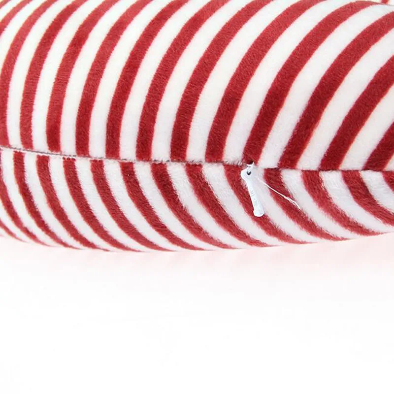 U Shape neck Pillow Love Heart Stripe Transfer Printing Travel Pillows Massager With button Memory Kissen Foam Body | Дом и сад