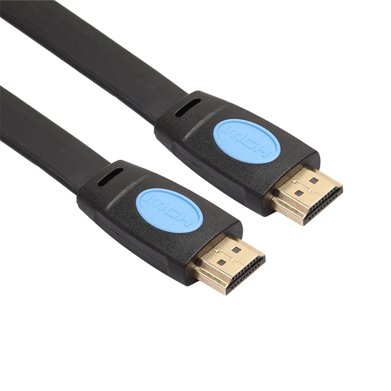 Новый Премиум кабель HDMI плоский версия 2 0 Поддержка 4K * 2K 3D к мульти щит для PS4 Xbox LCD
