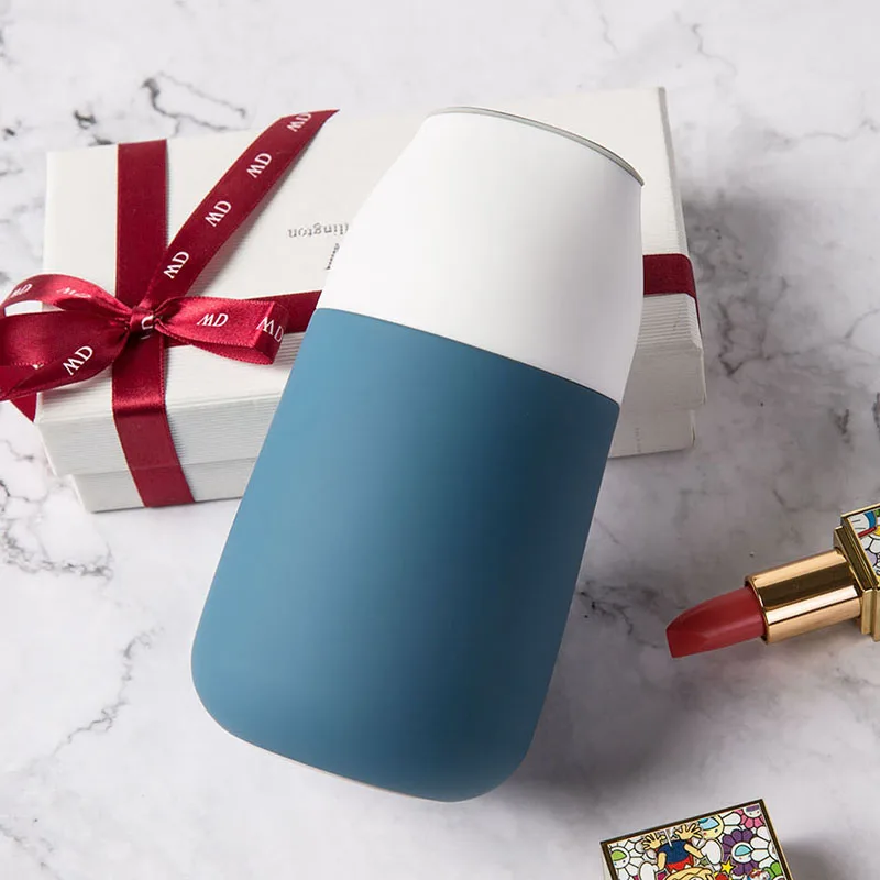 Xiaomi KissKissFish CC Mini Bottle Smart Travel Mug Thermal Cup Tumbler Vacuum Insulation OLED Touch Temperature Display | Электроника