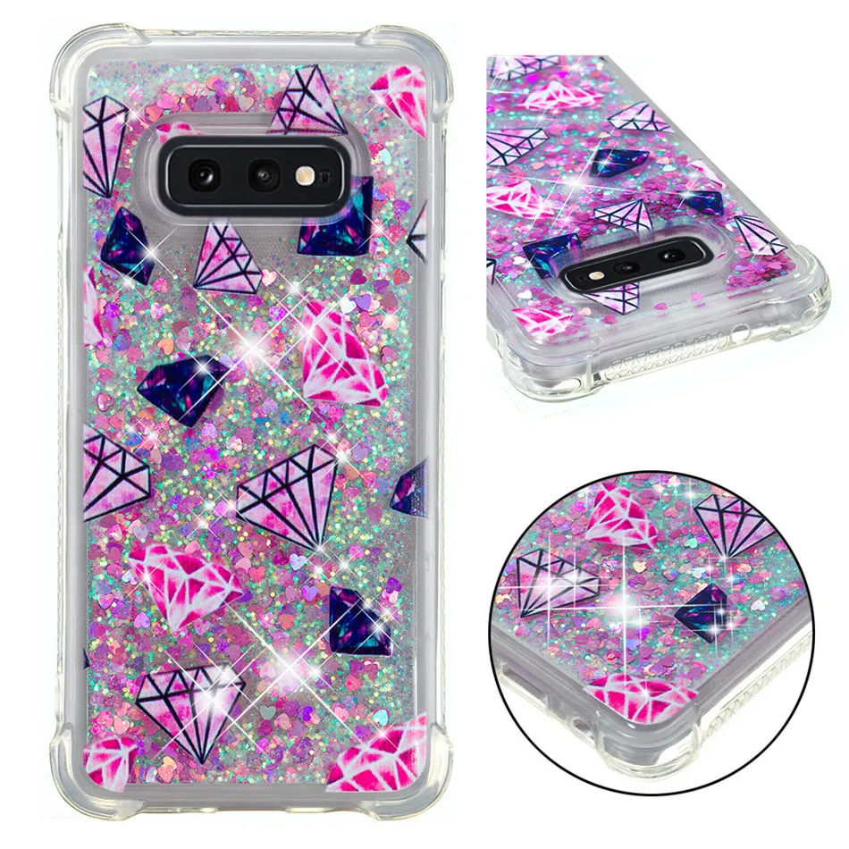Роскошный блестящий флип чехол для Samsung Galaxy j3 j4 j6 j7 A6 A8 M20 M10 A10 S10 S10E S9 S8 Plus 2018