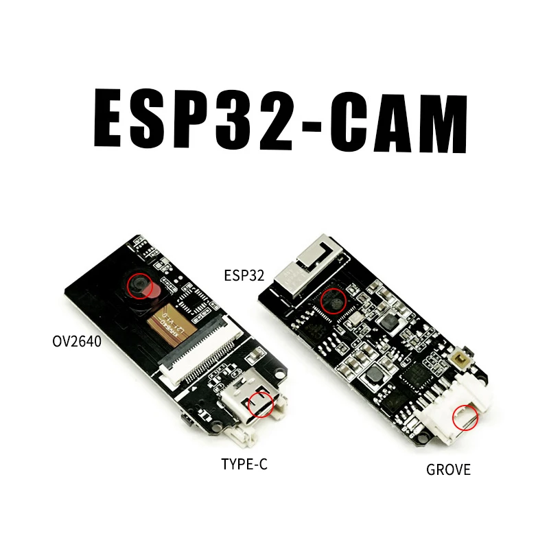 ESP32 CAM OV2640 Сенсор Камера модуль Тип C usb макетная плата для Arduino приемопередатчик Wi