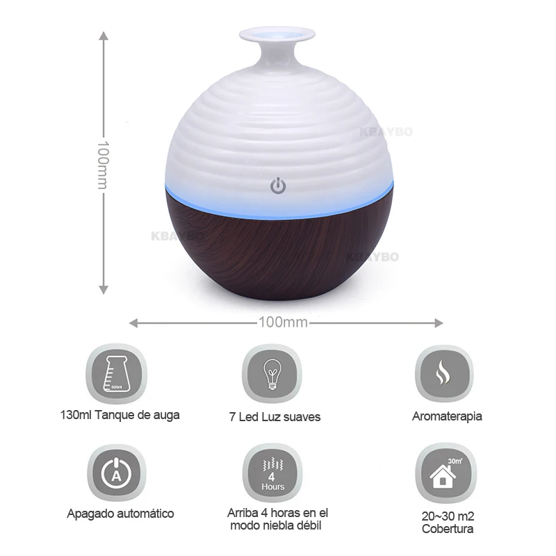 Увлажнитель воздуха USB Ультразвуковой увлажнитель Арома эфирное масло диффузор