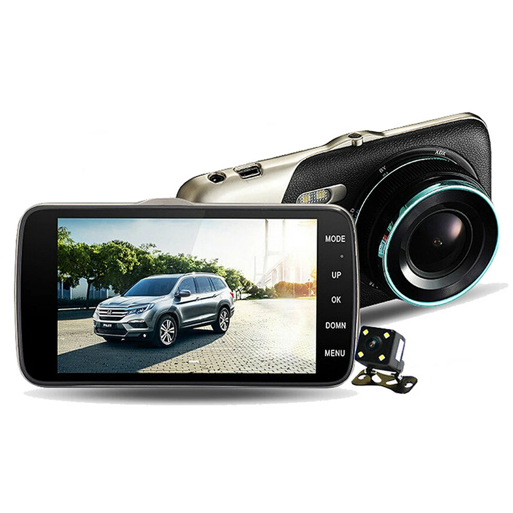 Оригинальный 4.0 дюймов IPS Экран Автомобильный видеорегистратор Новатэк NTK96658