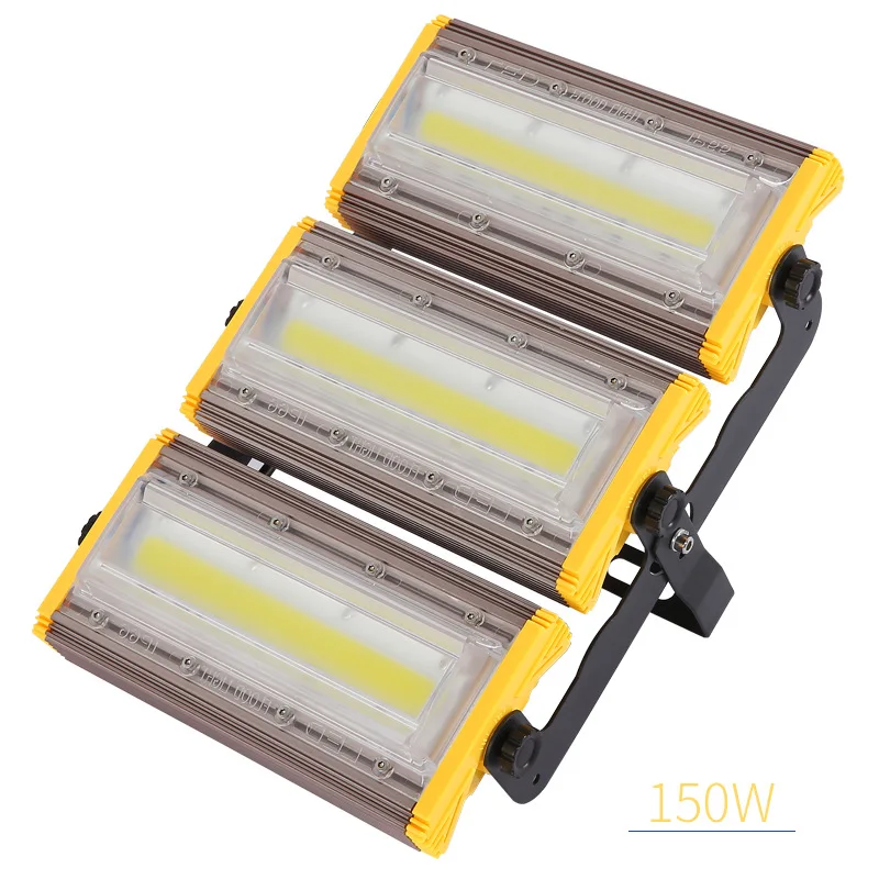 

4PCS 50W 100W 150W COB LED Flood Light,Super Bright IP66 Waterproof LED Flood Lights AC85-265V Outdoor Emergency Wall Spotlight