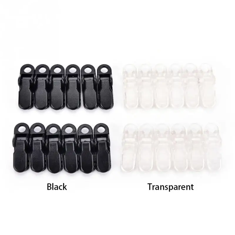 12 шт. Натяжной зажим для палатки открытый пластиковый тент кемпинга крокодил