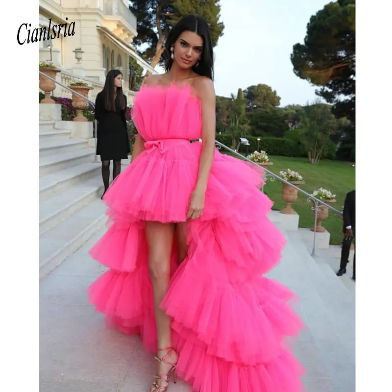 Kendall Jenner Wedding Dress Tiered Tulle