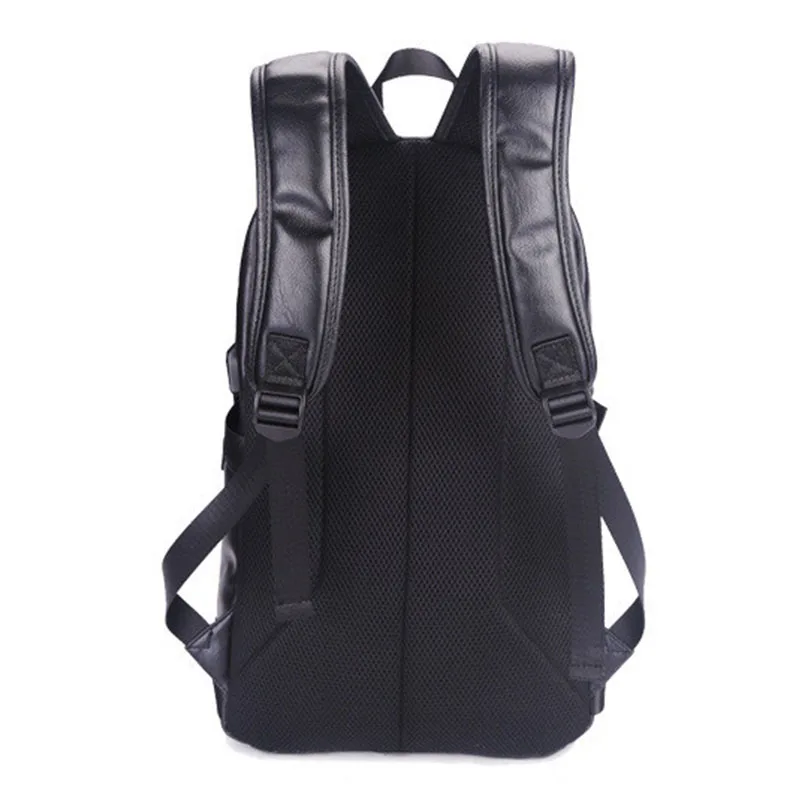 Рюкзак мужской из искусственной кожи водонепроницаемый для ноутбука|leather backpack
