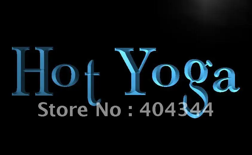 

LB962- Hot Yoga Display Gym Fitness Decor Light Sign home decor crafts