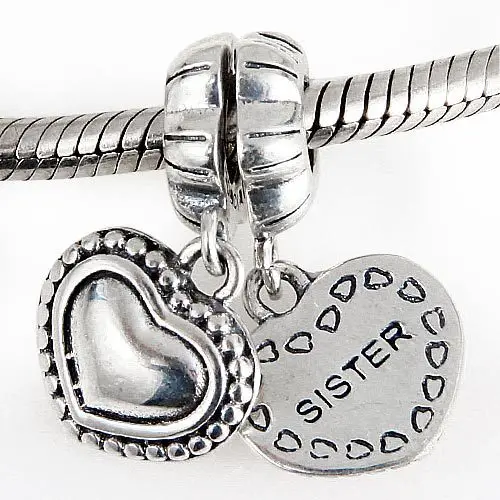 Оригинальная подвеска в виде сердца из стерлингового серебра 925 пробы подходит