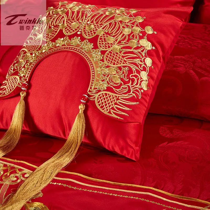 Мерцающие 10 шт. восточные кружевные Роскошные Искусственные Красные розовые