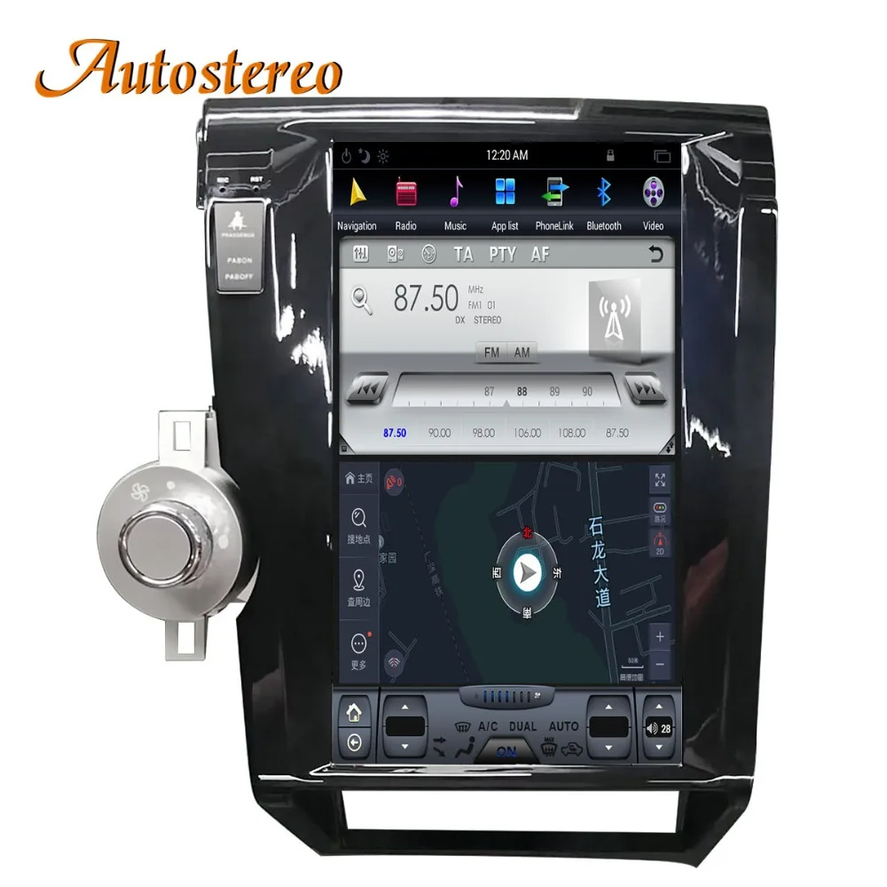 Android 9,0 PX6 Tesla стиль автомобиля gps навигация для Toyota Tundra 2007-2013 головное устройство стерео Мультимедиа плеер радио магнитофон